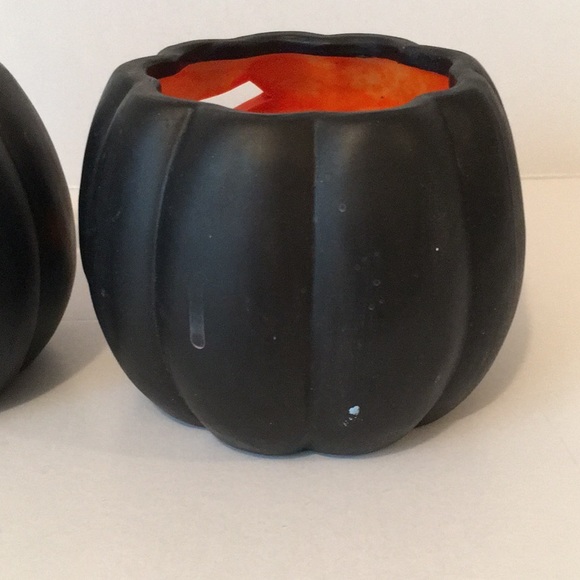 Decorative Pumpkin Ceramic Accent Set. 2 Pieces. NEW - Picture 7 of 7